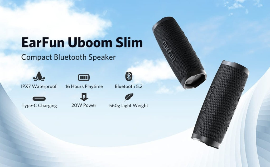 EarFun UBOOM Slim Bluetoothスピーカー - スピーカー・ウーファー